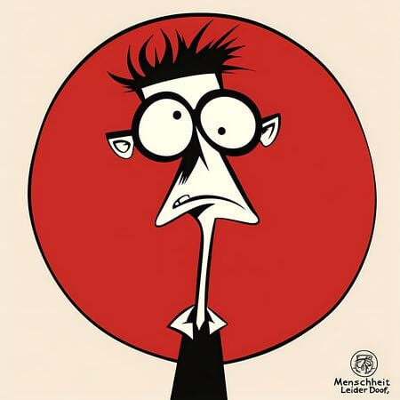 Menschheit Leider Doof logo