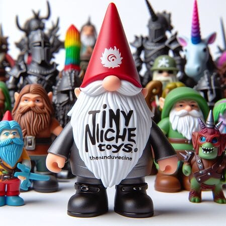 Tiny Niche Toys logo