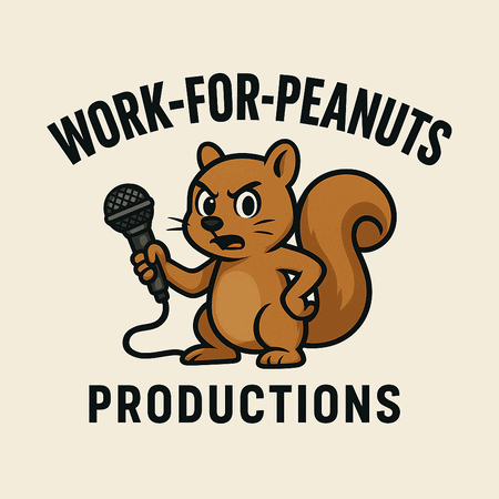 Work-for-Peanuts Productions logo