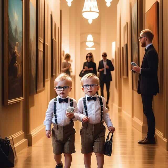 We also have courses in our program for young art curators and art investors.