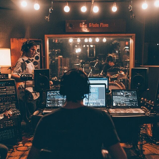 We like to stay in the studio