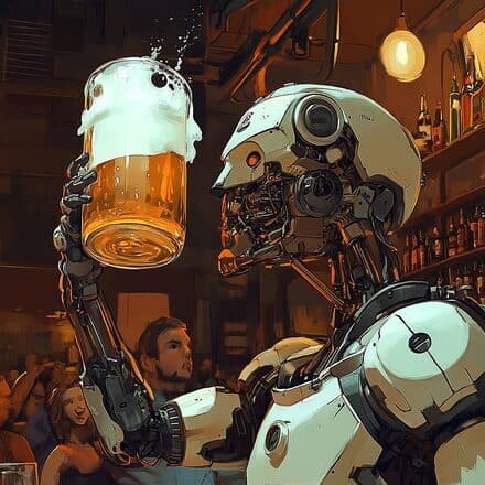 "Und ich trink mit dir, ChatGPT" - 🤖 🍻 🔥  Vorschau-Bild
