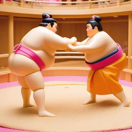 Grand Sumo Showdown - Spielfiguren-Set Vorschau-Bild