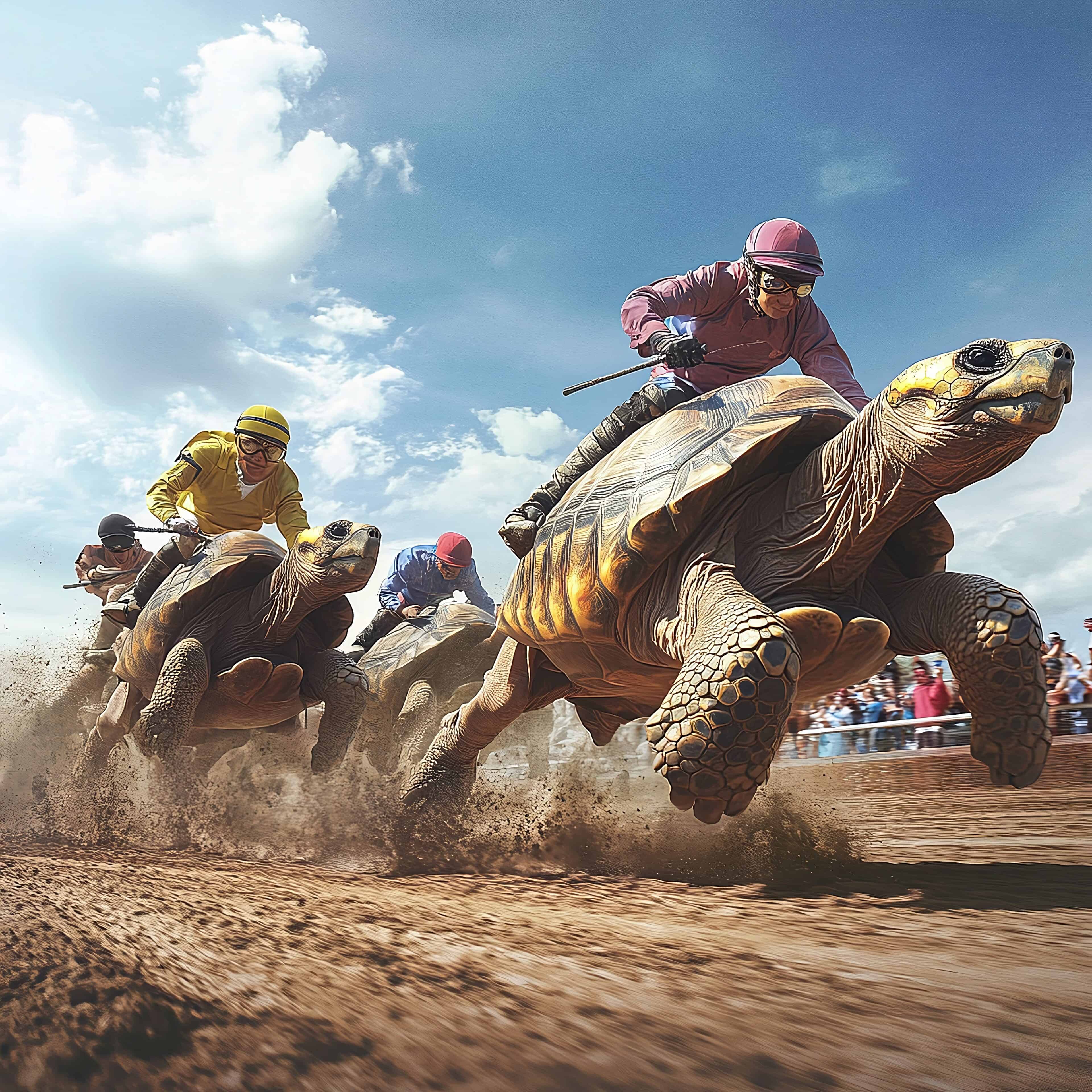 Ihren Zenit erreichen die Racing-Schildkröten im Alter zwischen 60 und 85 Jahren.