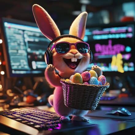 Jetzt läuft auch noch der Osterhase über meine Tastatur Vorschau-Bild