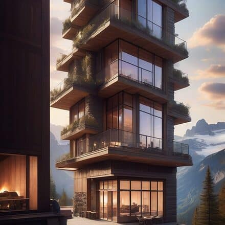 The Alpine Pinnacle Residence - Die vertikale Almhütte 2.0 Vorschau-Bild