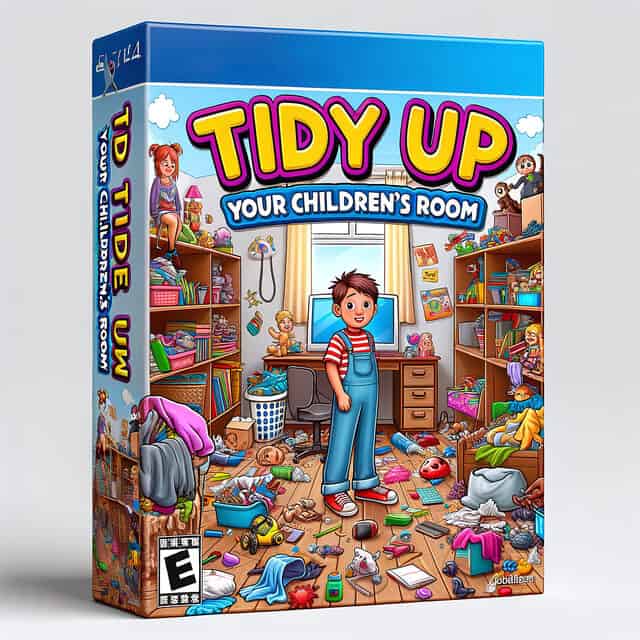 Toy Tornado: The “clean up your children's room” simulation preview image